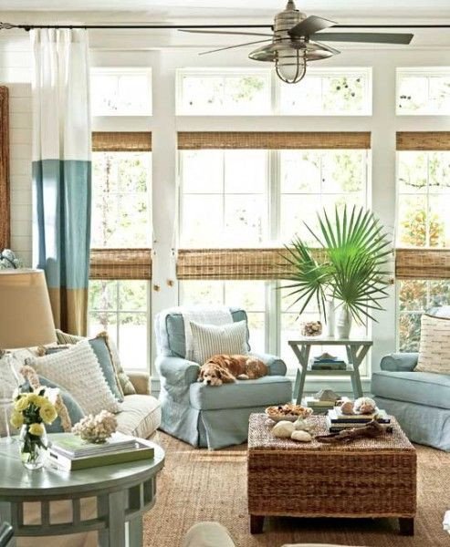 Beach House Living Room Decor Awesome 25 Coastal and Beach Inspired Sunroom Design Ideas Digsdigs