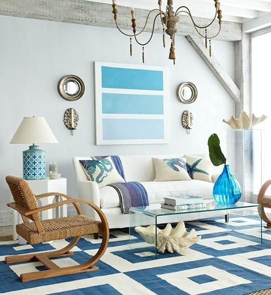 Beach House Living Room Decor Elegant Modern Coastal Decor