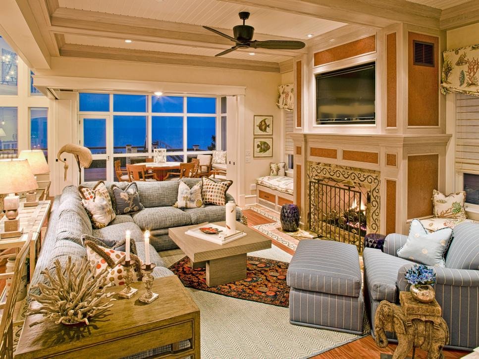 Beach House Living Room Decor Luxury Coastal Living Room Ideas