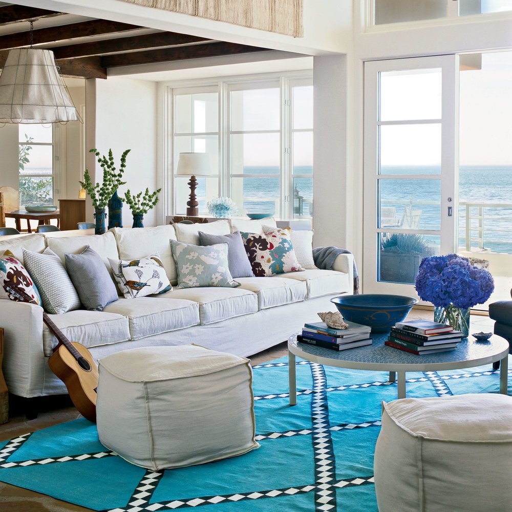 Beach House Living Room Decor New Coastal Living Room Decor Colorful Cozy Spaces