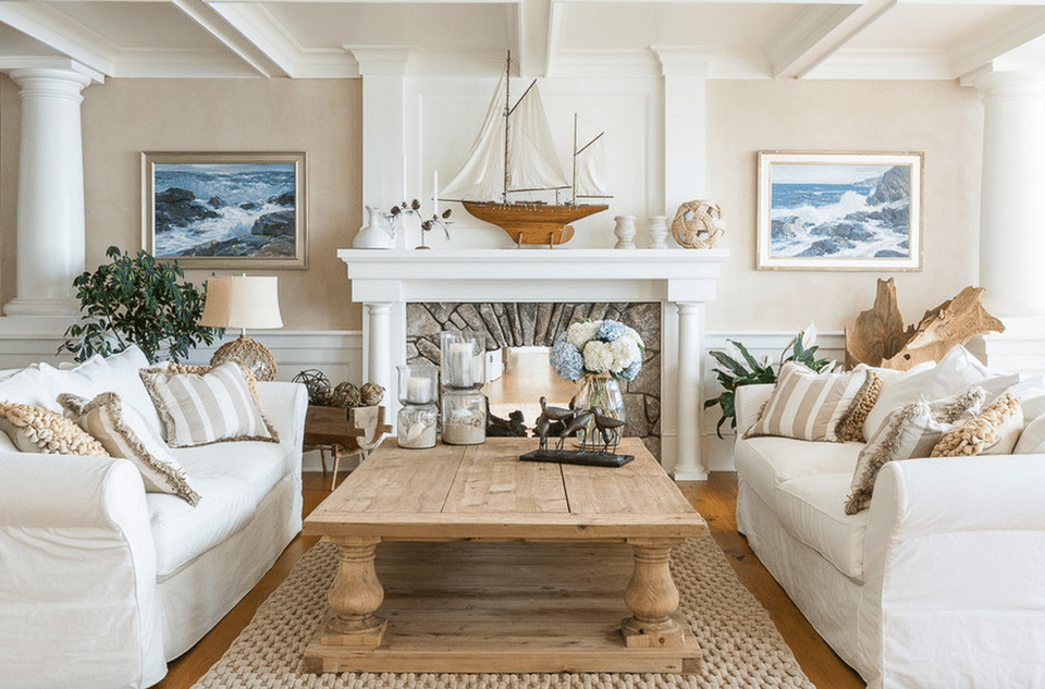 Beach themed Living Room Decor Inspirational 20 Beautiful Beach House Living Room Ideas