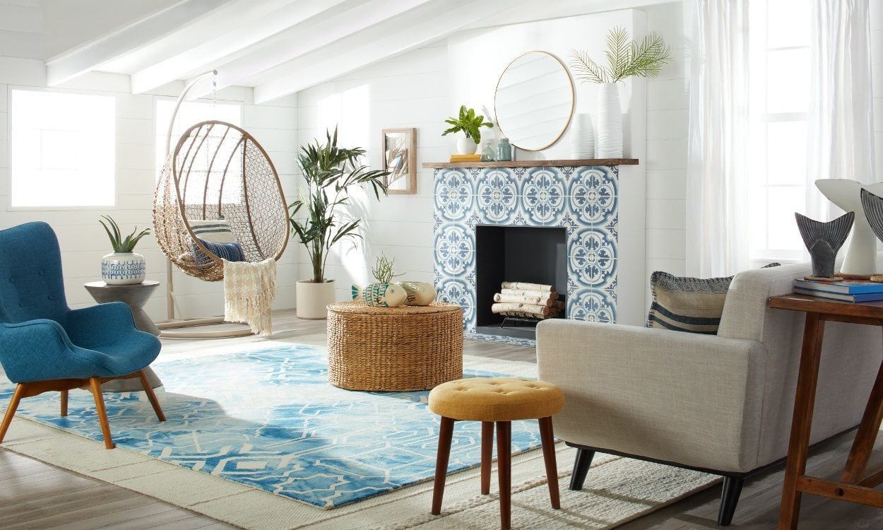 Beach themed Living Room Decor Unique Fresh &amp; Modern Beach House Decorating Ideas Overstock