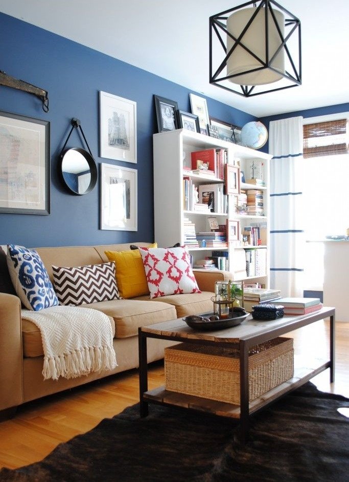 Blue Living Room Decor Ideas Lovely Unique Blue and White Living Room Design Ideas