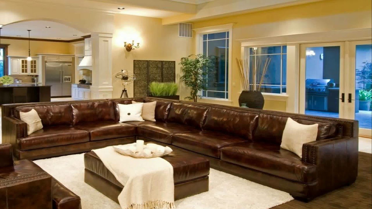 Brown Living Room Decor Ideas Beautiful Living Room Decorating Ideas with Brown Leather Sectional