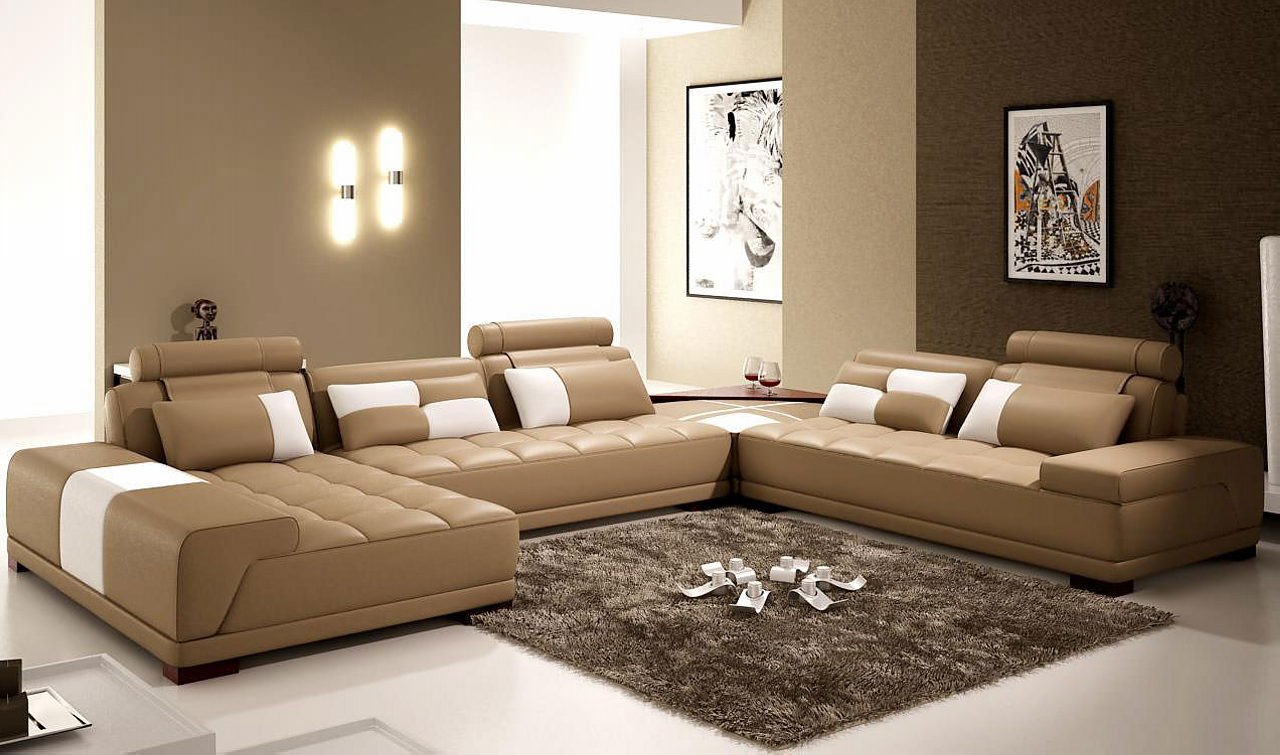 Brown Living Room Decor Ideas Unique the Interior Of A Living Room In Brown Color Features