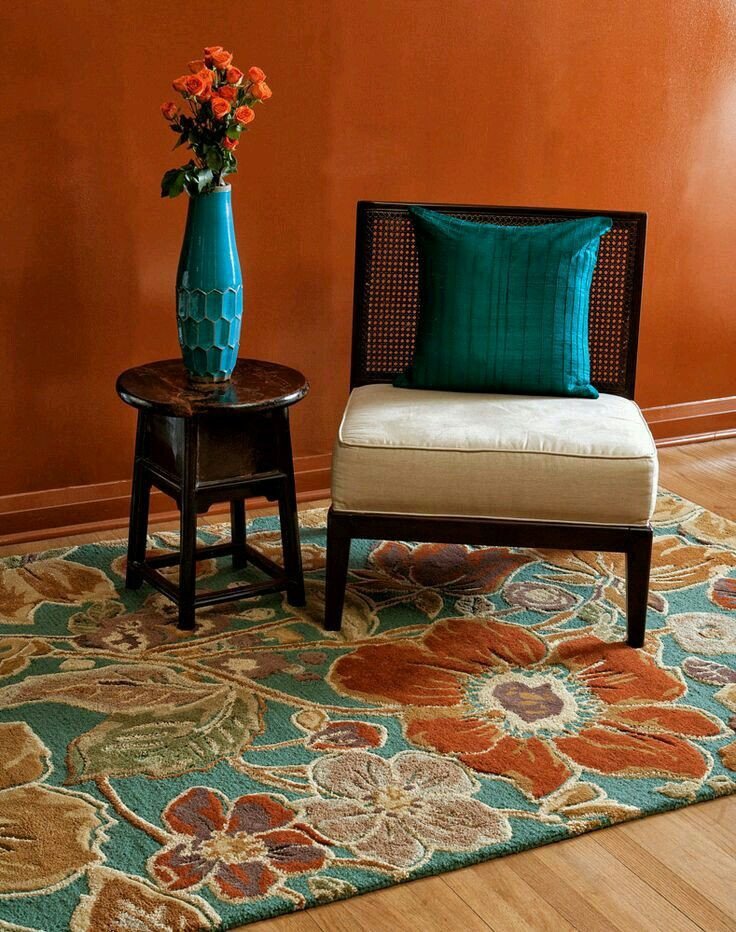 Burnt orange Living Room Decor Best Of 50 Turquoise Room Decorations Ideas and Inspirations