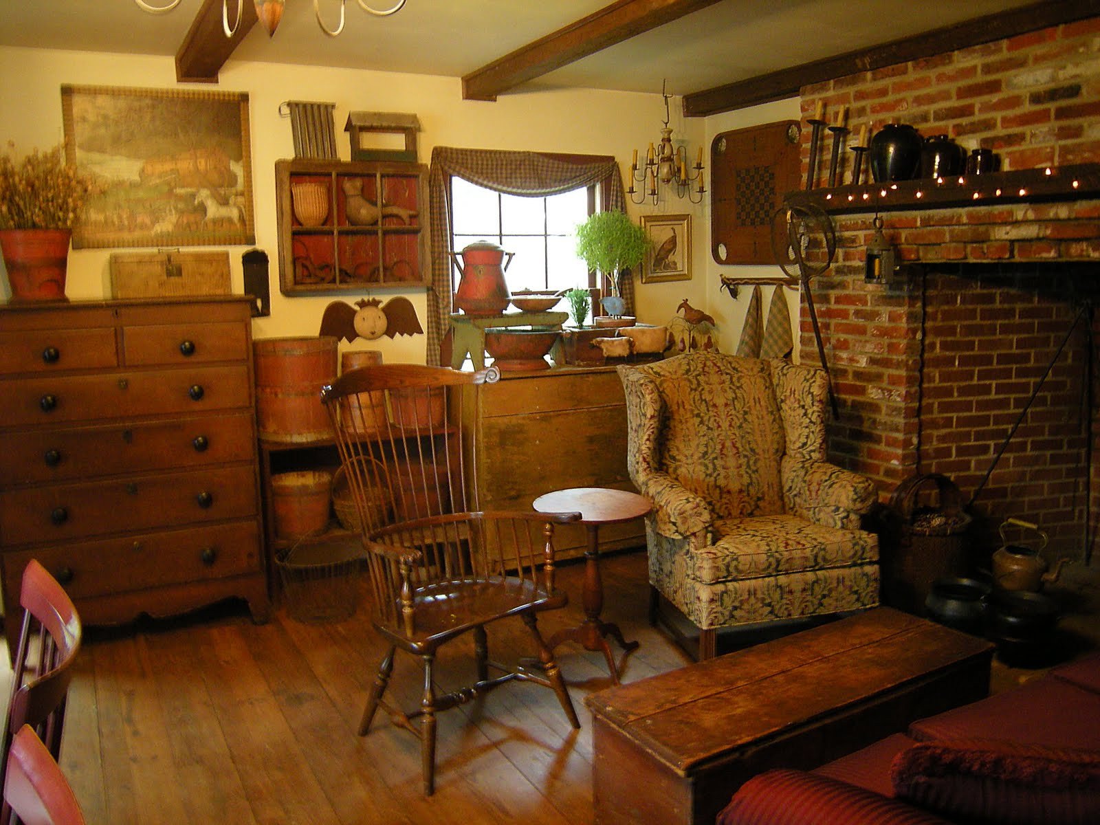 Country Living Room Decor Ideas Fresh Winterberry Farm Primitives Garden Blog Primitive Country