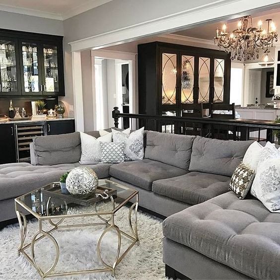 Grey Couch Living Room Decor Beautiful 25 Best Ideas About Dark Couch On Pinterest