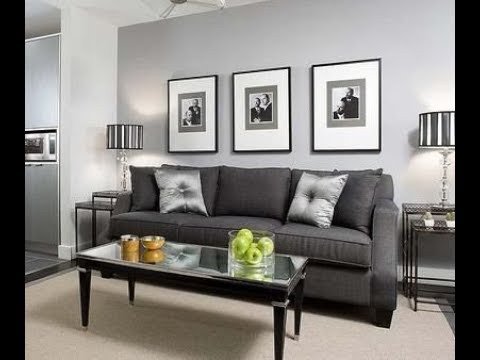 Grey Living Room Decor Ideas Unique Living Room Grey Walls Black Furniture Interior Design