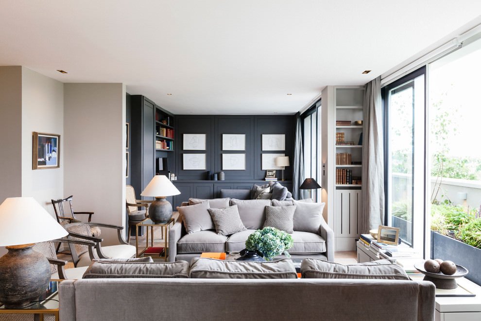 Grey sofa Living Room Decor Awesome 24 Gray sofa Living Room Furniture Designs Ideas Plans