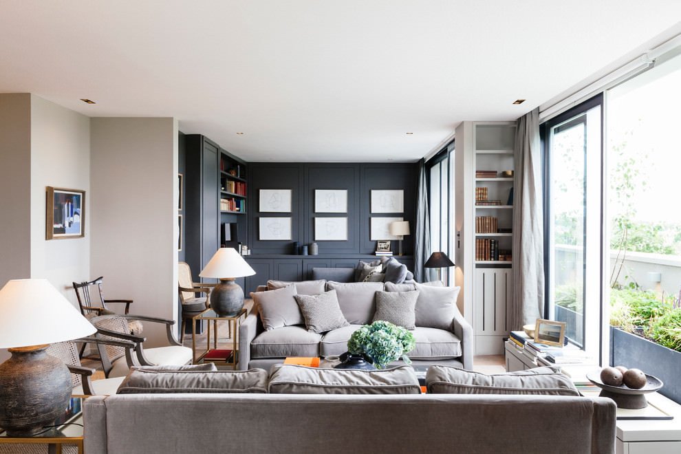 Grey sofa Living Room Decor Awesome 24 Gray sofa Living Room Furniture Designs Ideas Plans