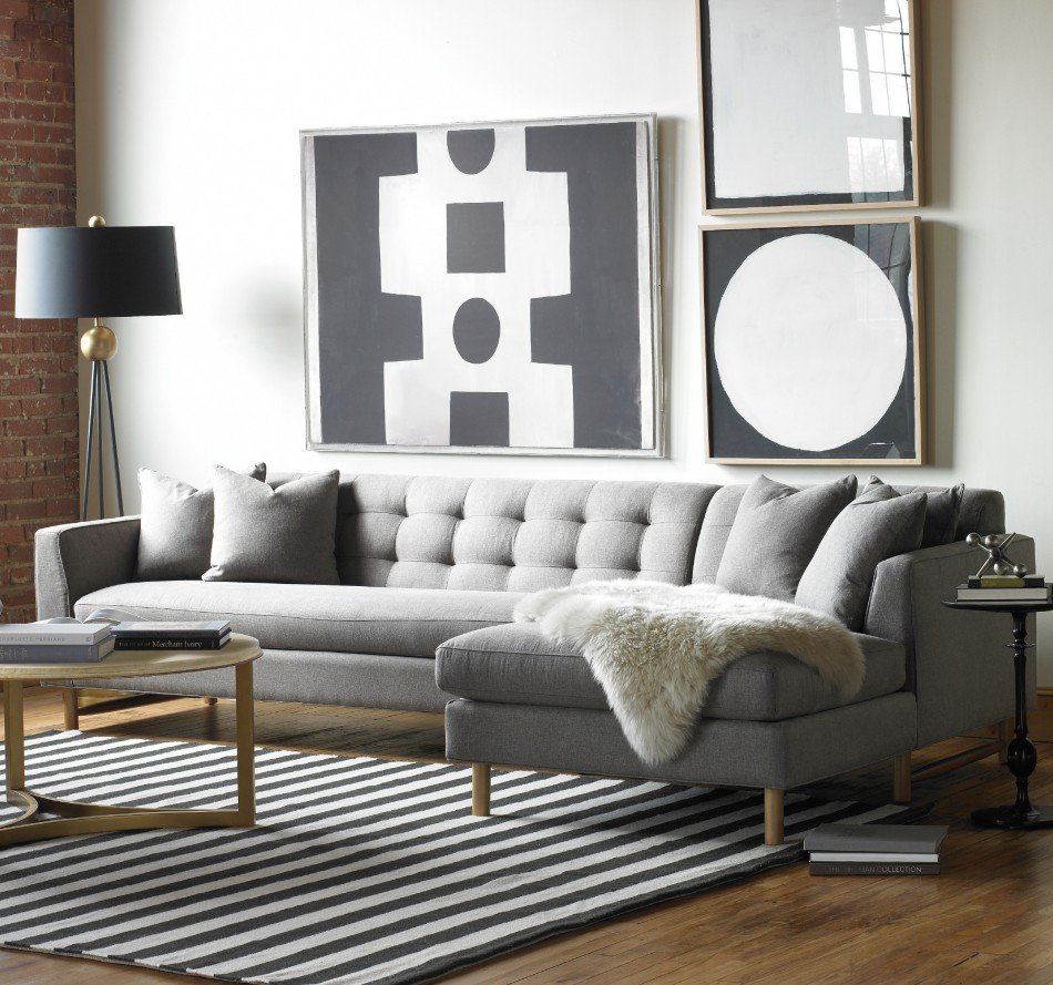 Grey sofa Living Room Decor Awesome Designing Rooms with An L Shaped sofa