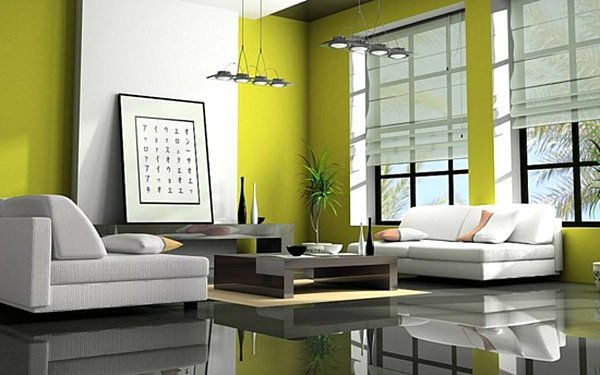 Lime Green Living Room Decor Awesome Shades Of Green A Verdant Spring Decorating Palette