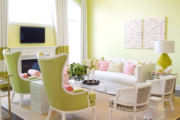 Lime Green Living Room Decor Fresh 15 Lime Green Living Room Designs