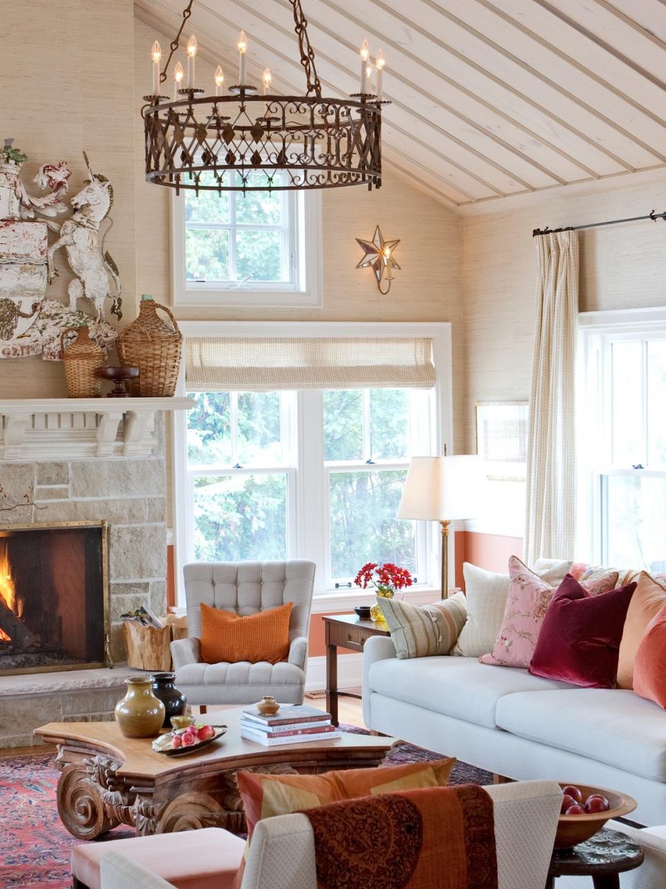 Living Room Decor with Fireplace Beautiful 20 Mantel and Bookshelf Decorating Tips