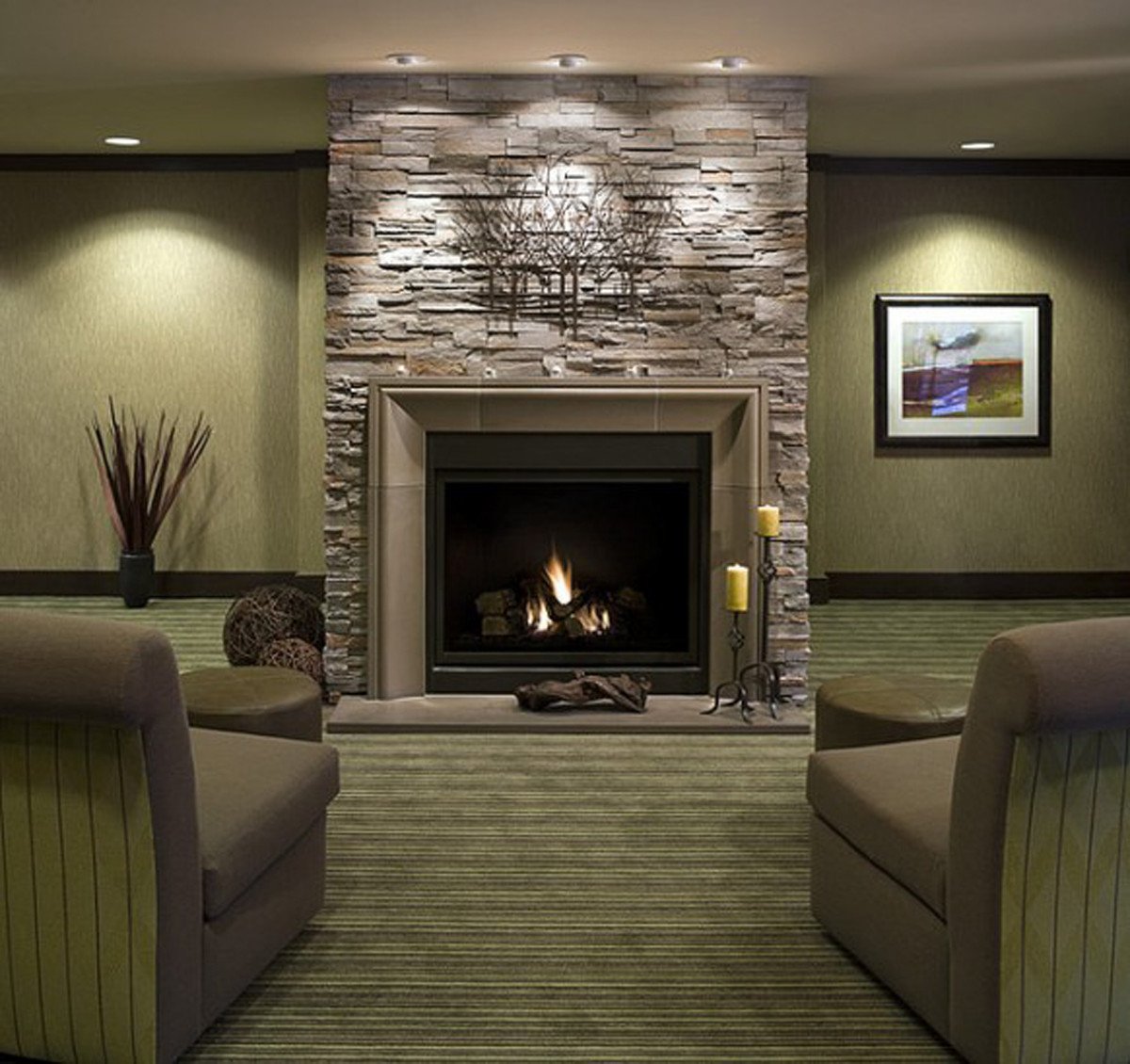 Living Room Decor with Fireplace Luxury Decorations Interior Marvelous Stone Fireplace with Grey