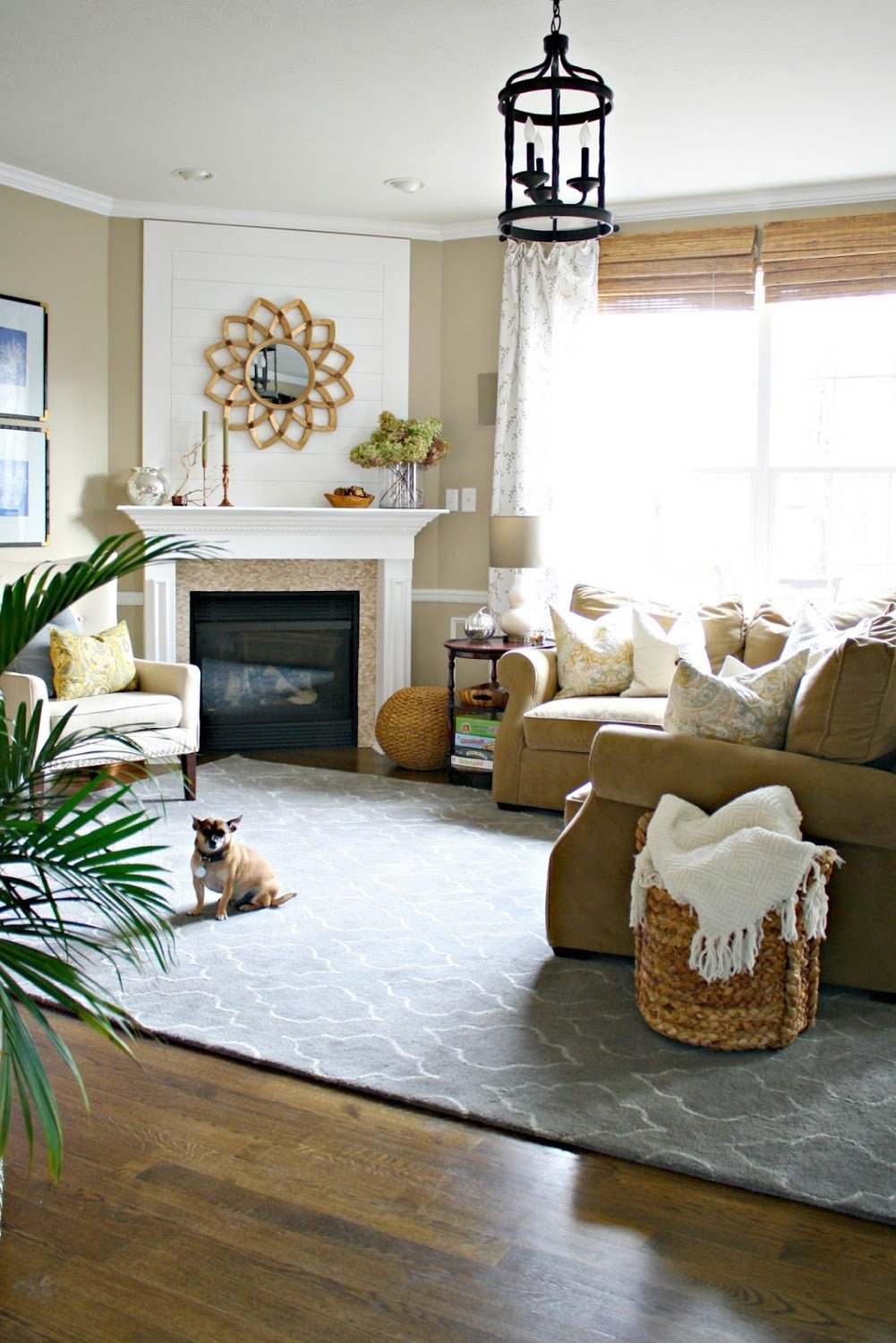 Living Room Decor with Fireplace New Our Home From Thrifty Decor Chick