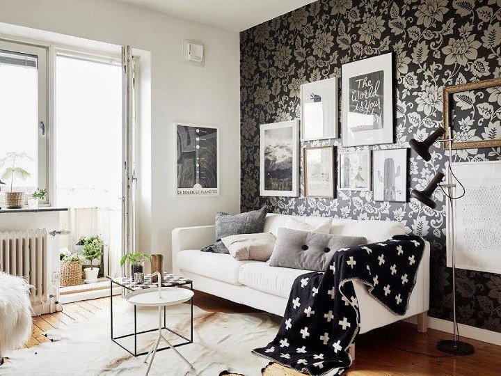 Living Room Ideas Black Awesome 48 Black and White Living Room Ideas Decoholic