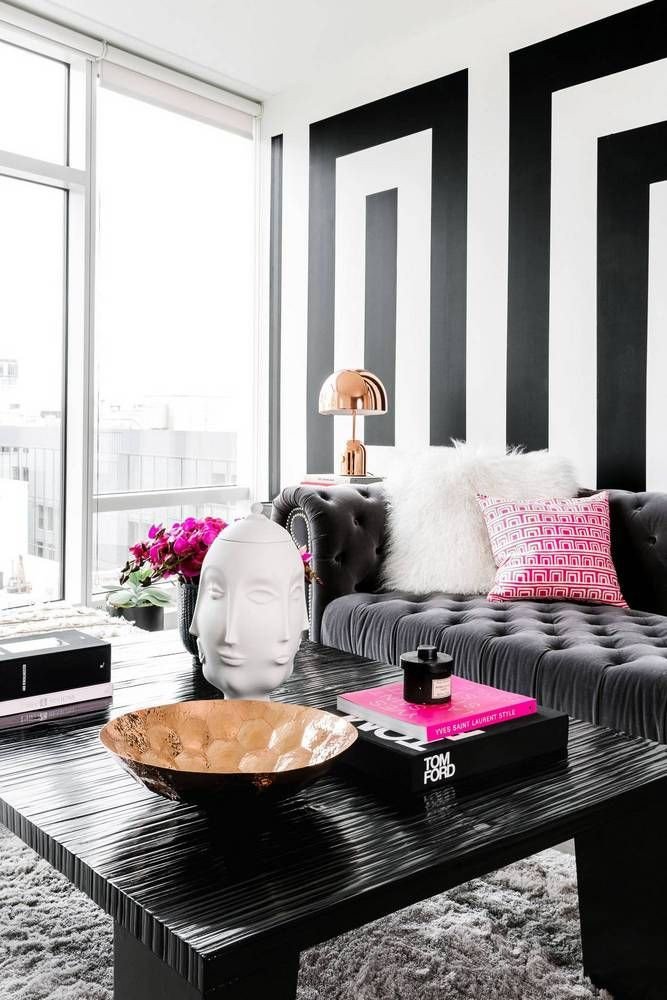 Living Room Ideas Black Elegant Black and White Modern Home Decor Ideas Living