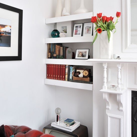 Living Room Ideas Shelves Luxury Alcove Floating Shelves Shelving Ideas