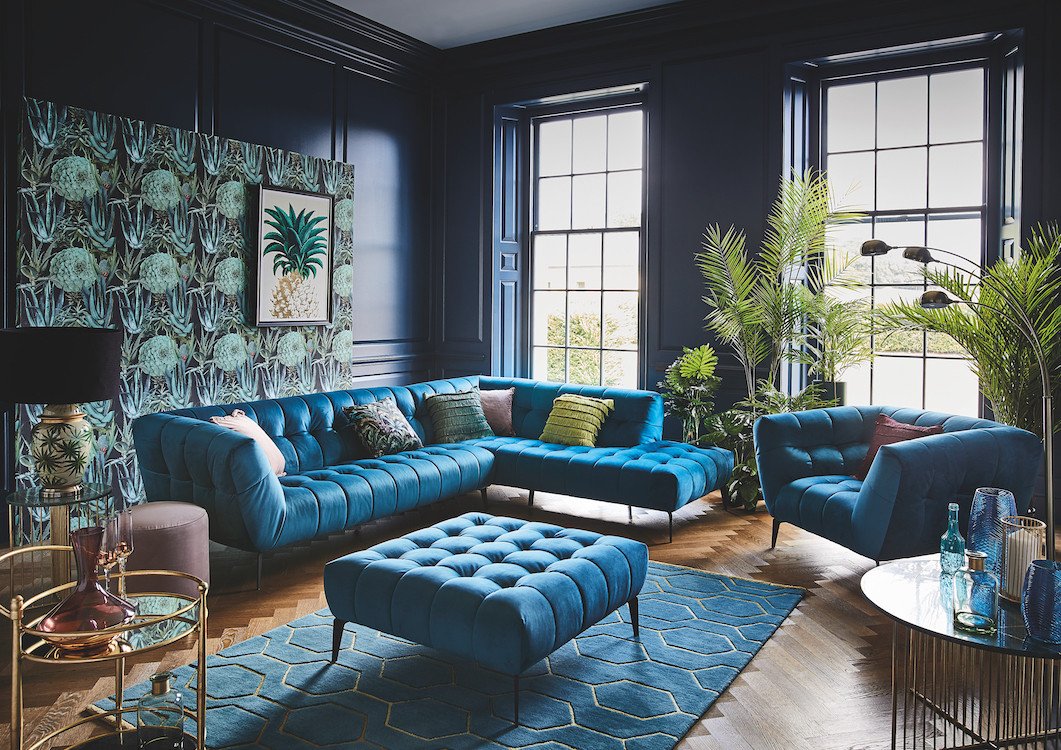 Living Room Ideas Teal Elegant Glam Gold and Teal Living Room Ideas Featured Image