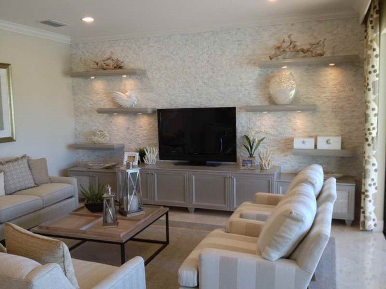 Living Room Ideas Tv Stand Best Of Modern Floating Shelves and Tv Stand On Nautical Living