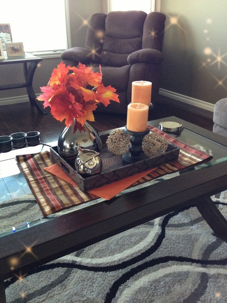 Living Room Table Decor Ideas Unique 17 Best Ideas About Coffee Table Centerpieces On Pinterest