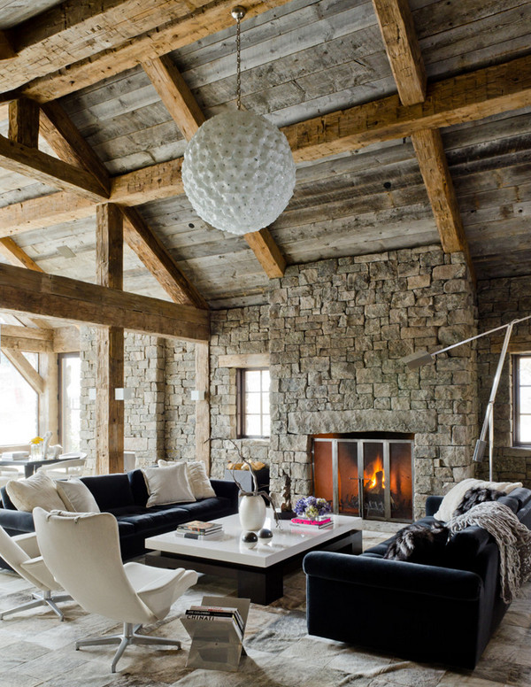 Modern Rustic Decor Living Room Beautiful Defining Elements the Modern Rustic Home