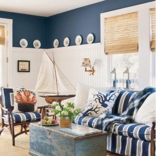 Nautical Decor Ideas Living Room Luxury Modern Coastal Decor