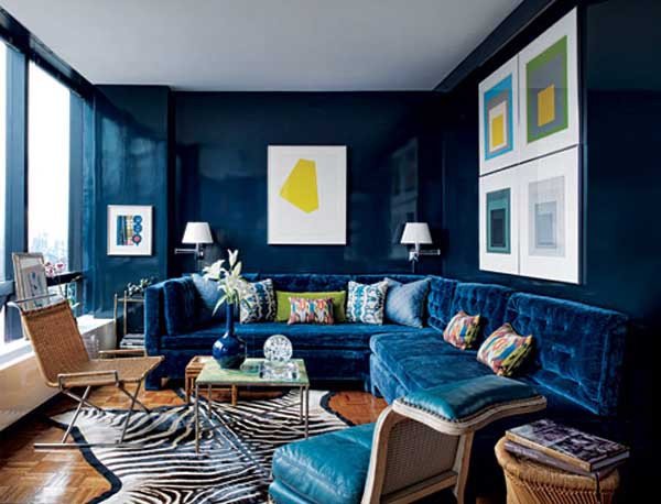 Navy Blue Living Room Decor Luxury Navy Blue