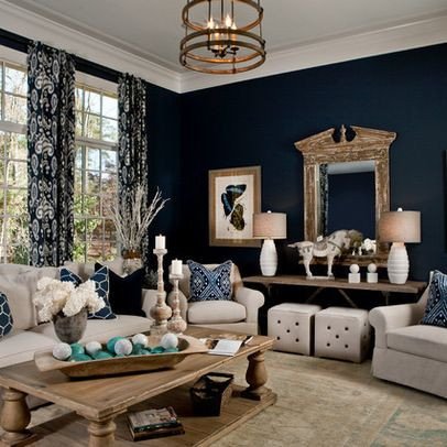 Navy Blue Living Room Decor New Navy Living Room Parade Of Homes 2012 Transitional