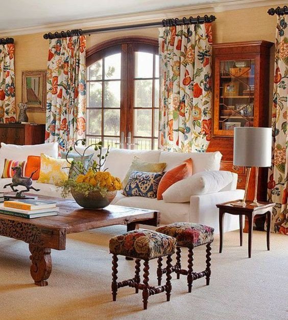 Orange Decor for Living Room Fresh Blue and orange Living Room Google 搜索
