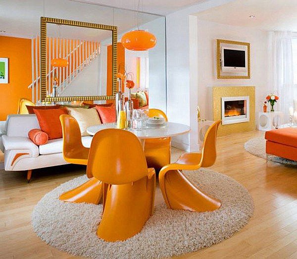 Orange Decor for Living Room Inspirational Decorating with orange How to Incorporate A Risky Color