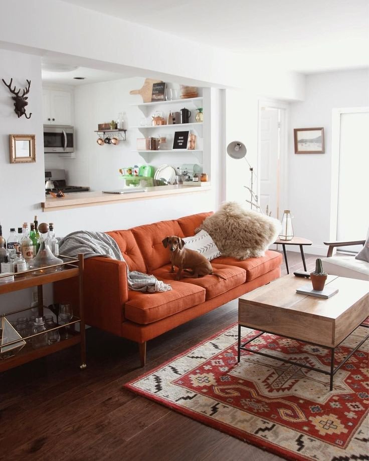 Orange Decor for Living Room Luxury Best 25 orange sofa Ideas On Pinterest