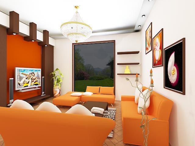 Orange Decor for Living Room Luxury Oustanding Living Room Designs with orange Motifs