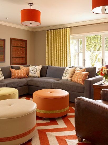 Orange Decor for Living Room New 25 Best Ideas About orange Living Rooms On Pinterest