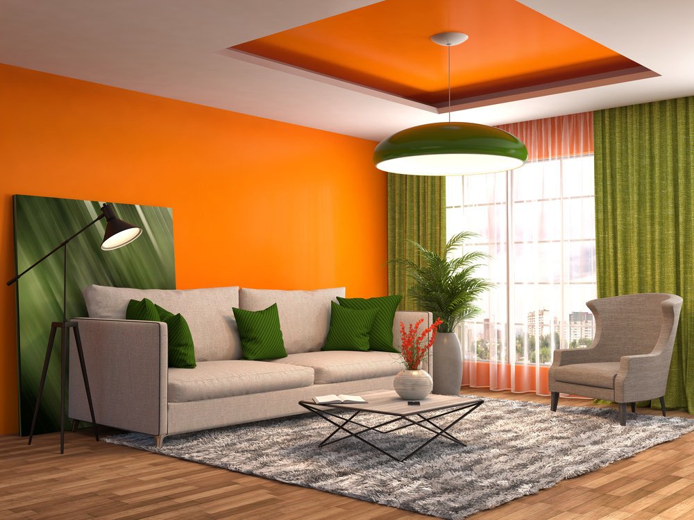 Orange Decor for Living Room New 40 orange Living Room Ideas S