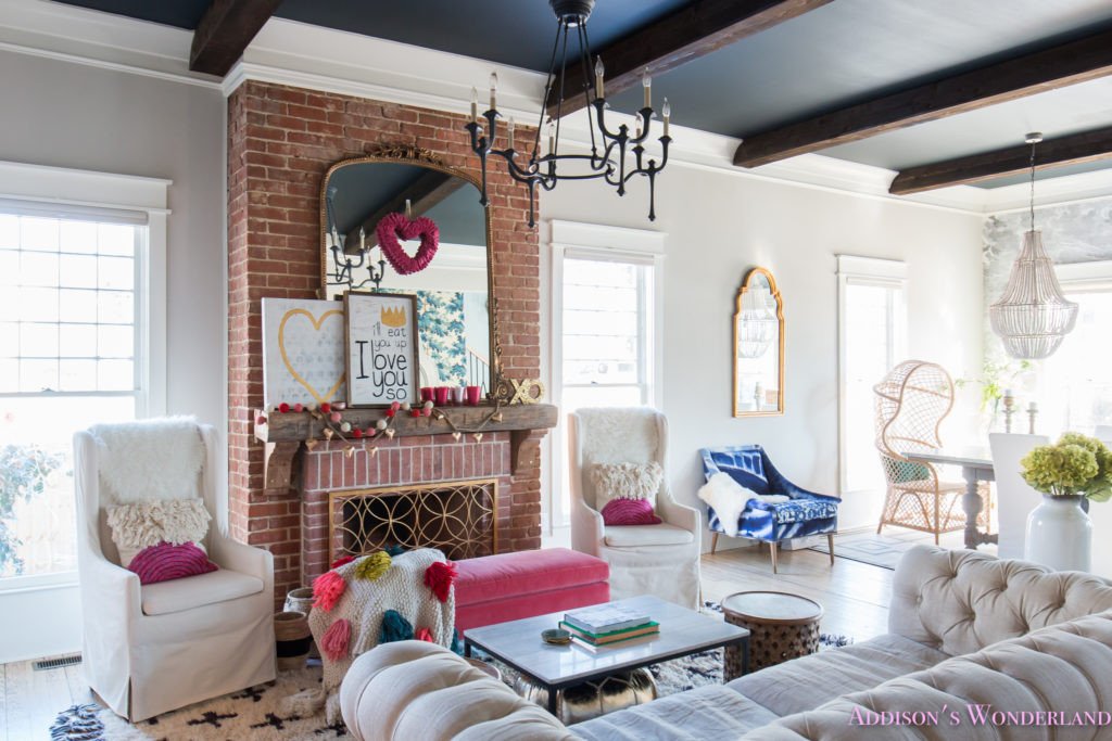 Pictures for Living Room Decor Elegant Our Colorful Whimsical &amp; Elegant Valentine S Day Living