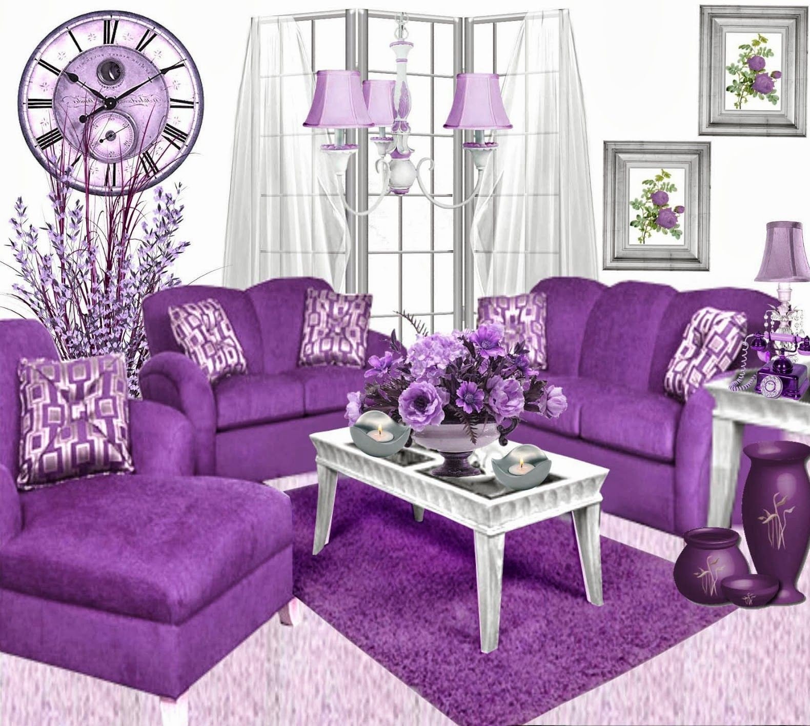 Purple Decor for Living Room Best Of Tips On Decorating Purple Living Room Decorating Room