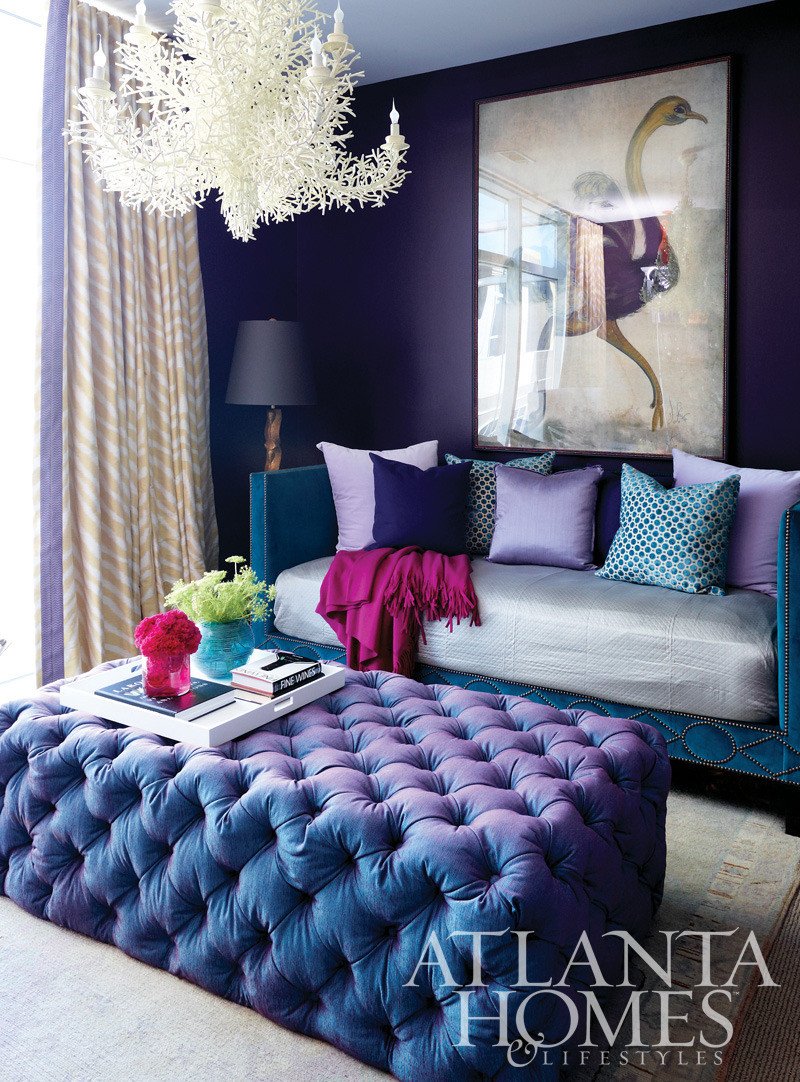 Purple Decor for Living Room Elegant Purple Home Decor On Pinterest