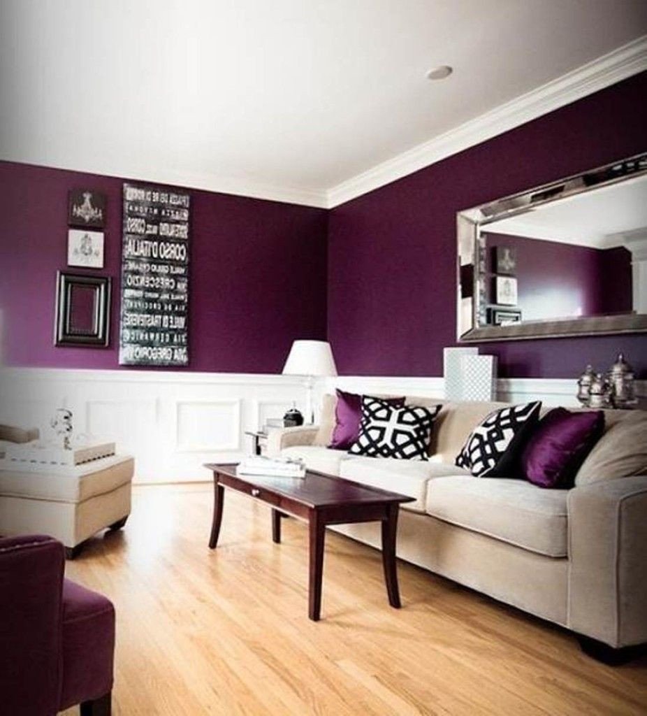 Purple Decor for Living Room Elegant What Color Go Good with Purple for House Check It Out