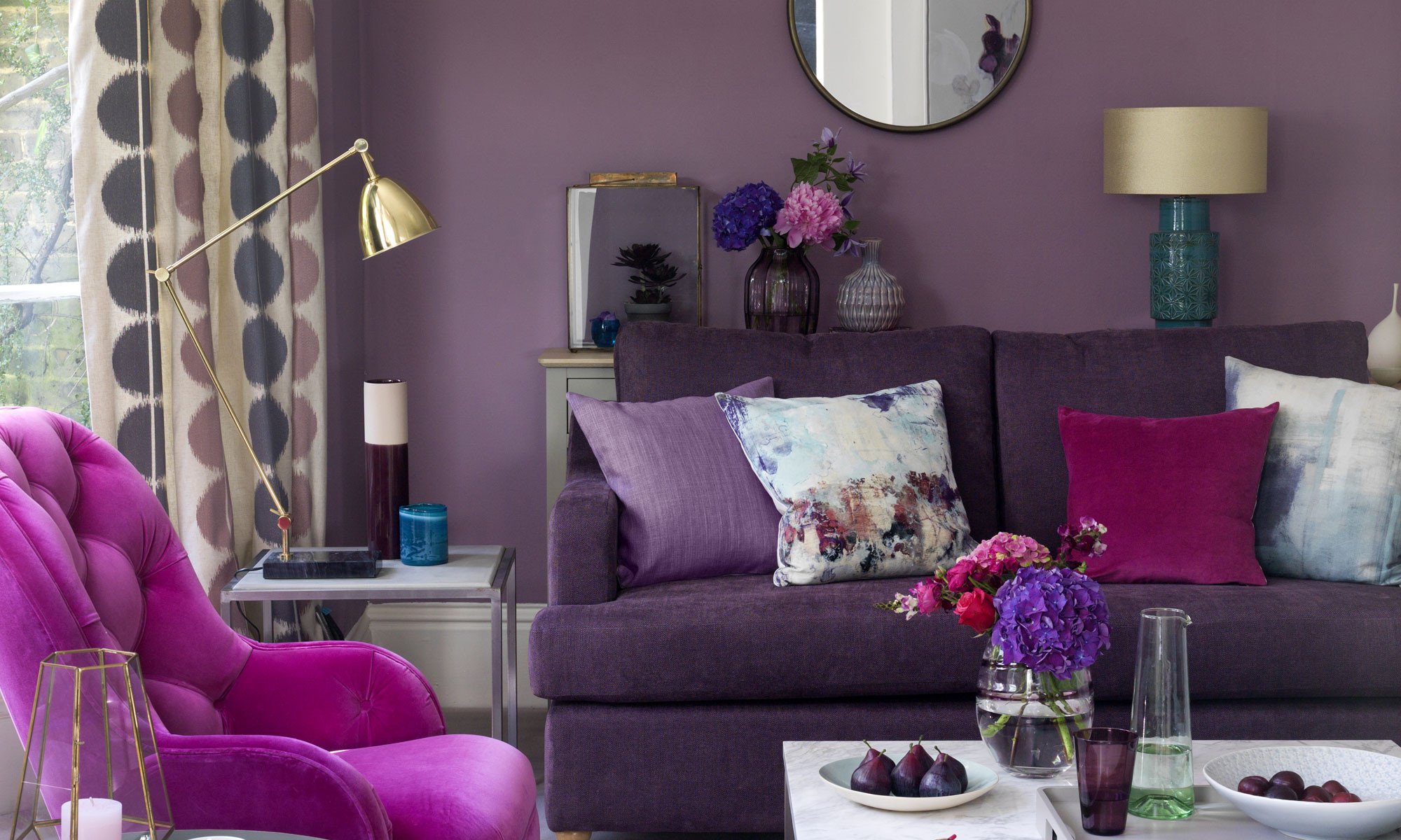 Purple Decor for Living Room Inspirational Purple Living Room Ideas