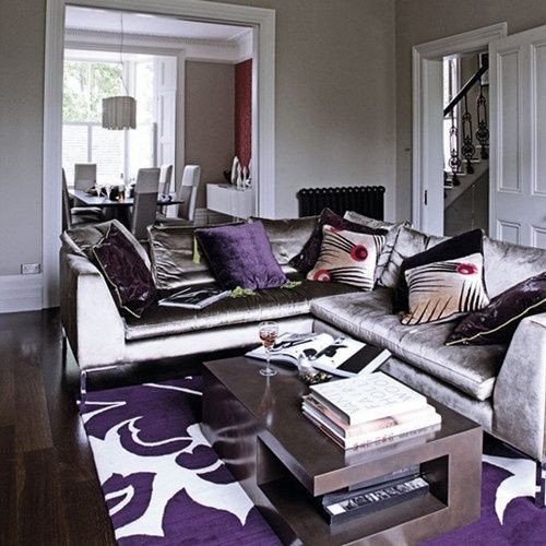 Purple Decor for Living Room Lovely Alfombras Para Living Con Pisos Oscuros