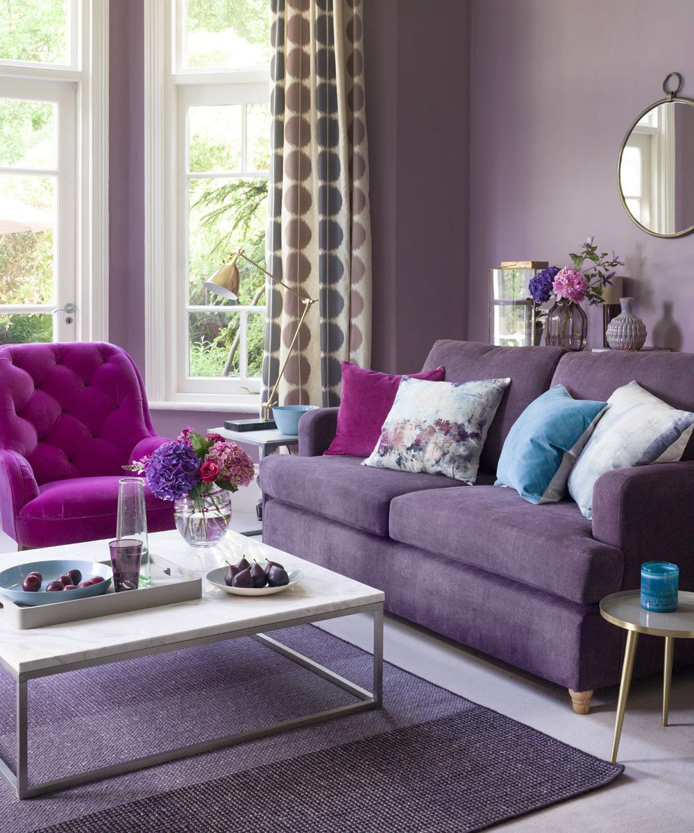 Purple Decor for Living Room Lovely Purple Living Room Ideas