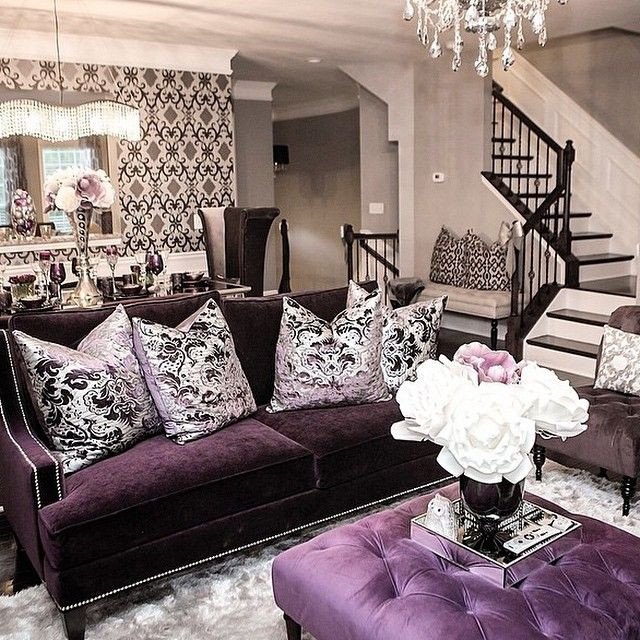 Purple Decor for Living Room Unique Best 25 Purple Living Rooms Ideas On Pinterest