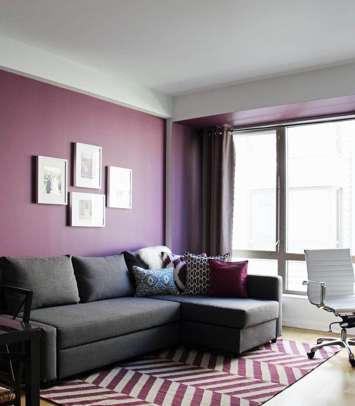 Purple Wall Decor Living Room Unique 17 Best Ideas About Purple Living Rooms On Pinterest