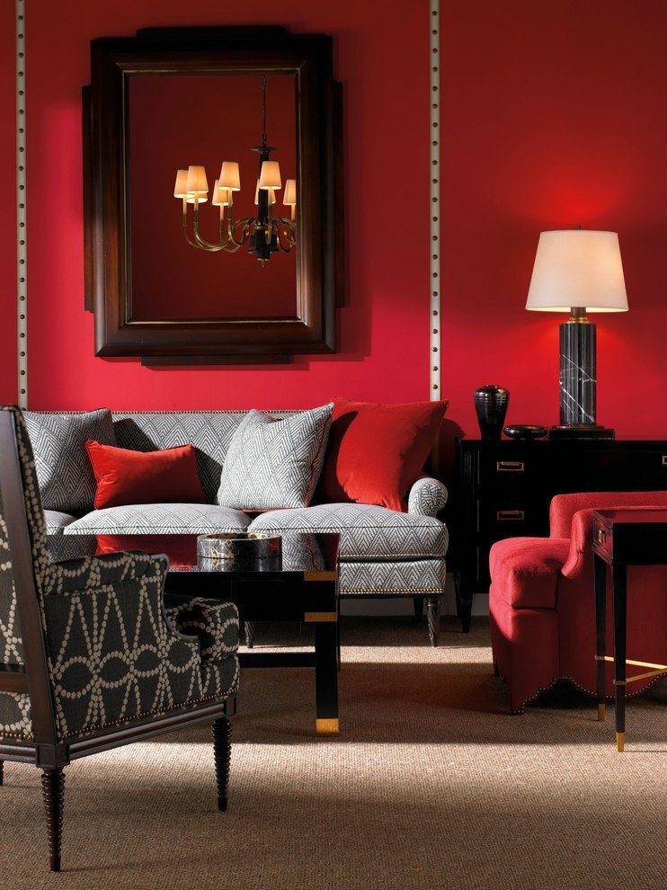 Red Decor for Living Room New Red Living Rooms Design Ideas Decorations S