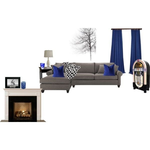 Royal Blue Living Room Decor Awesome Royal Blue Grey and Black Living Room