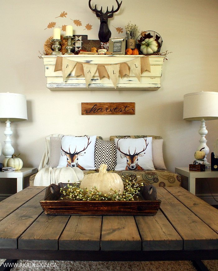 Rustic Chic Decor Living Room Inspirational Rustic Chic Fall Mantel