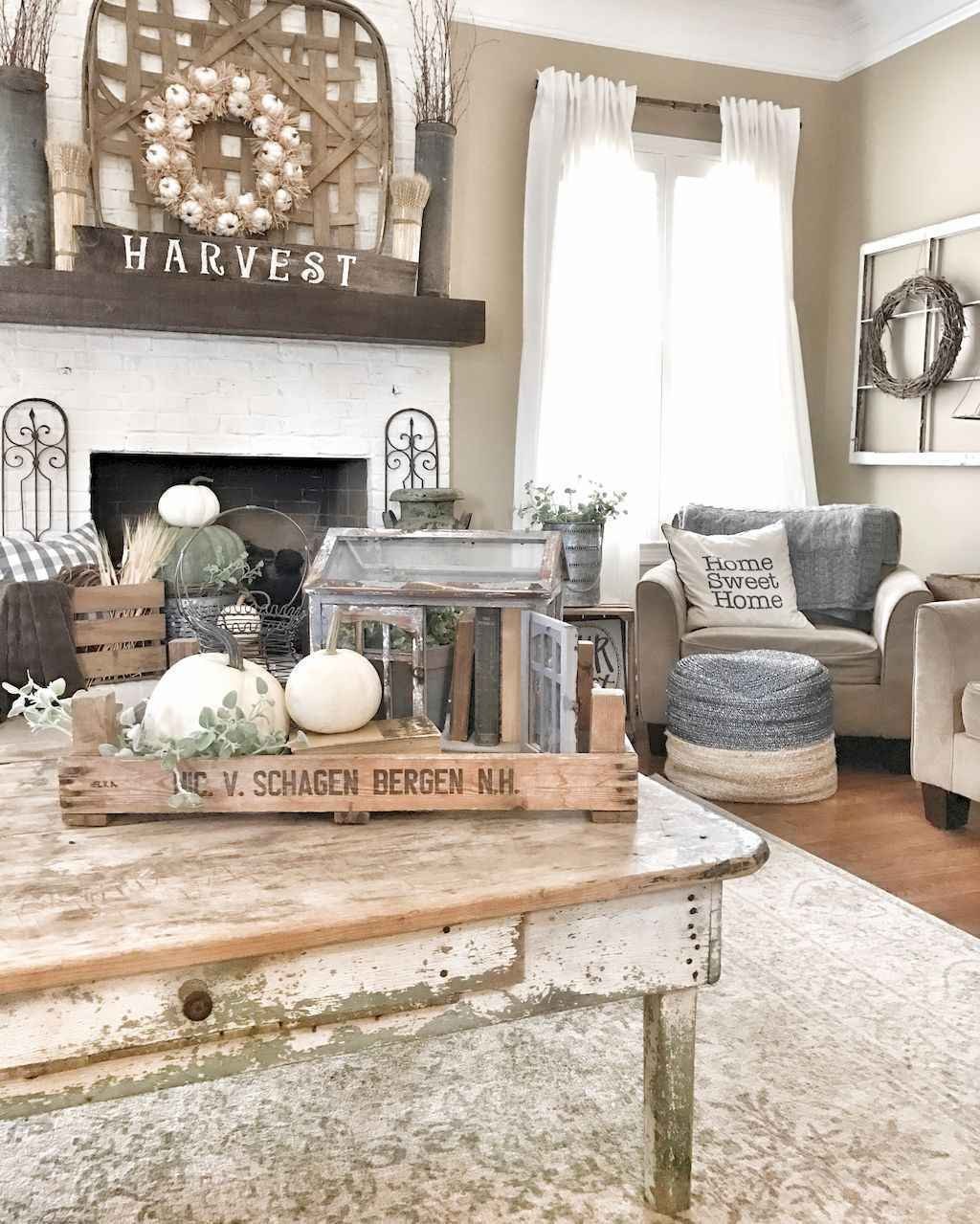 Rustic Living Room Decor Ideas Unique 60 Rustic Farmhouse Living Room Design and Decor Ideas